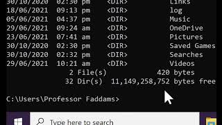 Famous Command Prompt Tutorial in Windows 10 - How to use Command Prompt CMD - Part 1 Profile