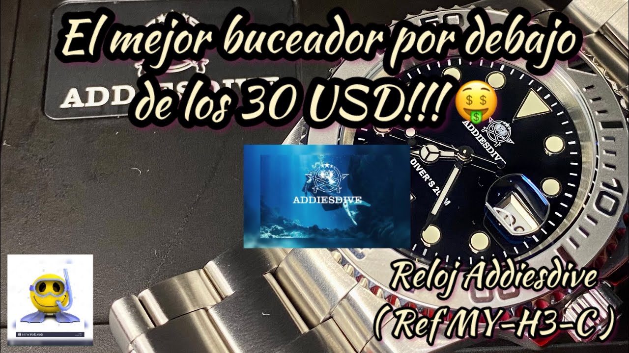 Reloj Addiesdive, El mejor diver en estos precio!!! 😎👊🏽