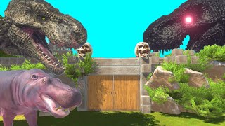 Dinosaur Story Escape Adventure World Game Animation Cartoon -Animal Revolt Battle Simulator