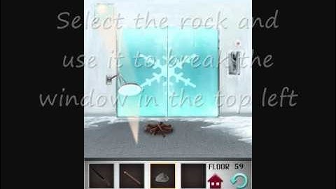 100 Floors Level 59 (WITH WORD SCREEN PROMPTS) Walkthrough Solution iPhone iPad