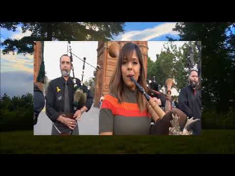 Amazing Grace On Bagpipes - The Snake Charmer Ft. Barcelona Pipe Band