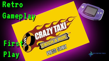Retro Gameplay - Gameboy Advance - Crazy Taxi