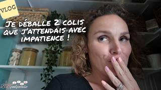 [. VLOG .] Je déballe 2 colis que j’attendais avec impatience 😏 HAUL Centrakor + Vinted (+ vol ?)