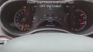 Career Overview How to reset oil life 2014 Jeep Grand Cherokee