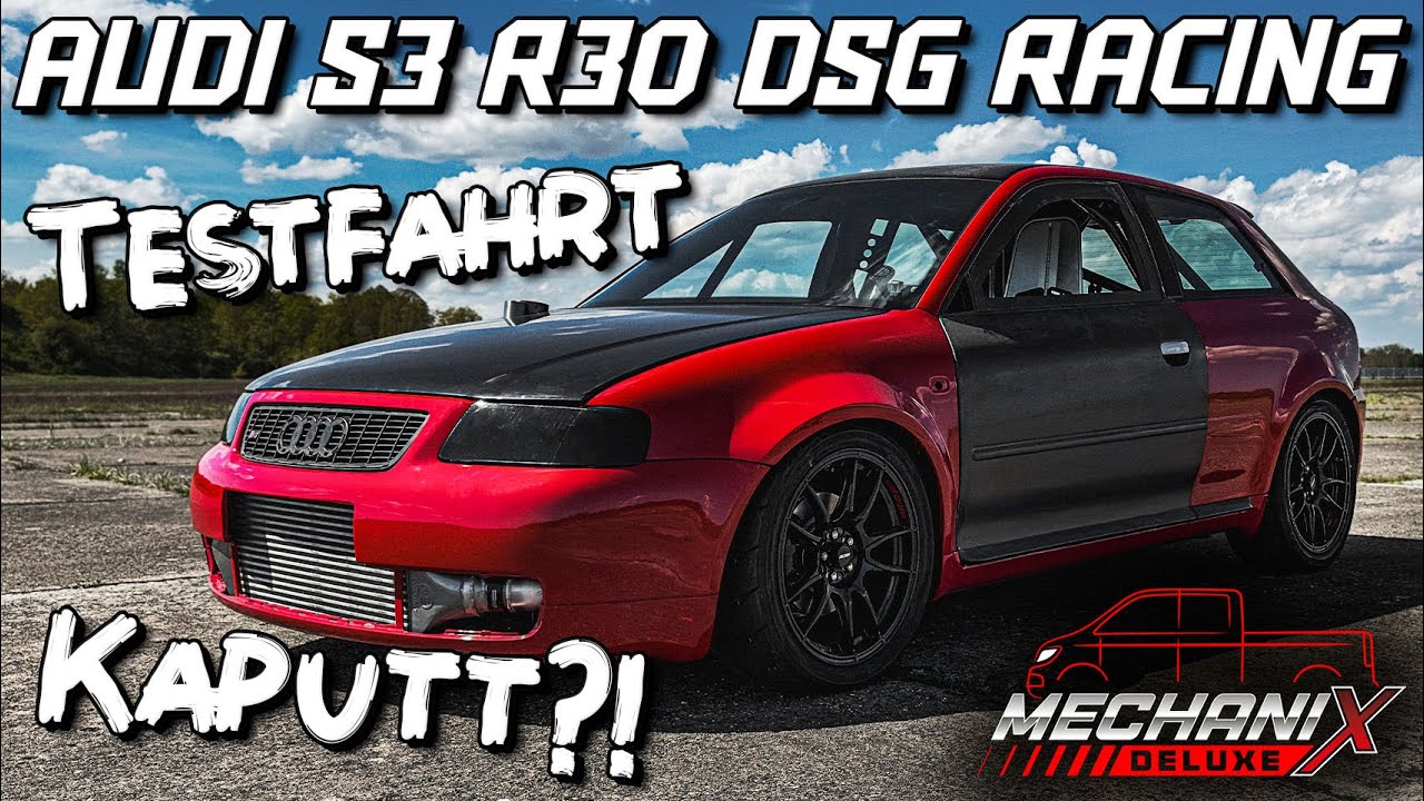 Erste S3 R30 DSG Testfahrt aufm Flugplatz | MECHANIX DELUXE RACING ...