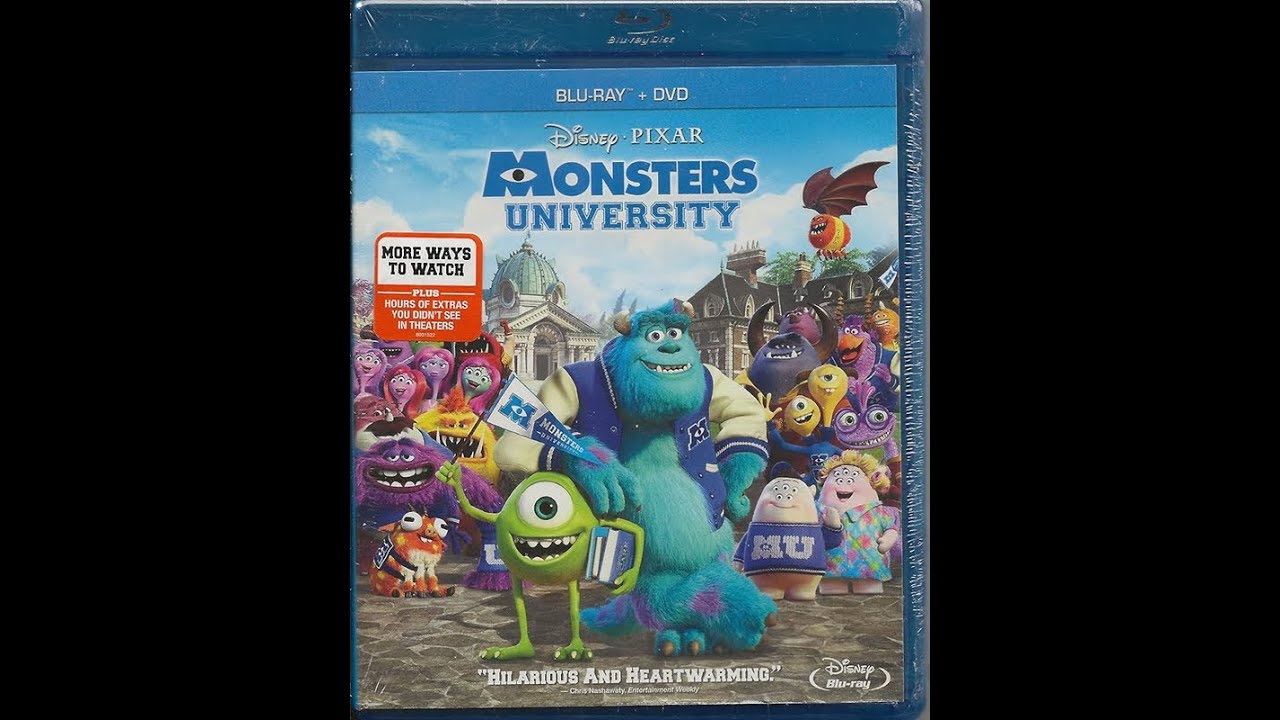Sneak Peeks from Monsters University 2013 DVD