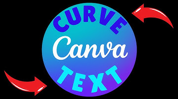 How To Easily Curve Text In Canva