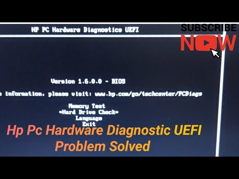 Hp pc hardware diagnostics UEFI problem solution 2023 New tricks #nshelpingforever
