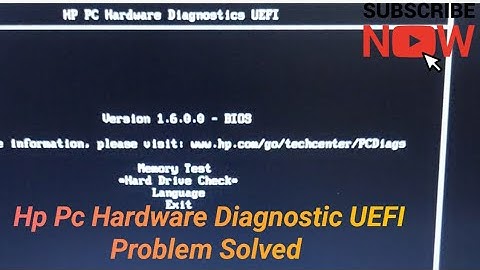Hp pc hardware diagnostics UEFI problem solution 2023 New tricks #nshelpingforever