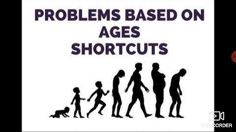 Problem on ages basic concept clear || part.1 || for IV class posts under jkssb 8500+