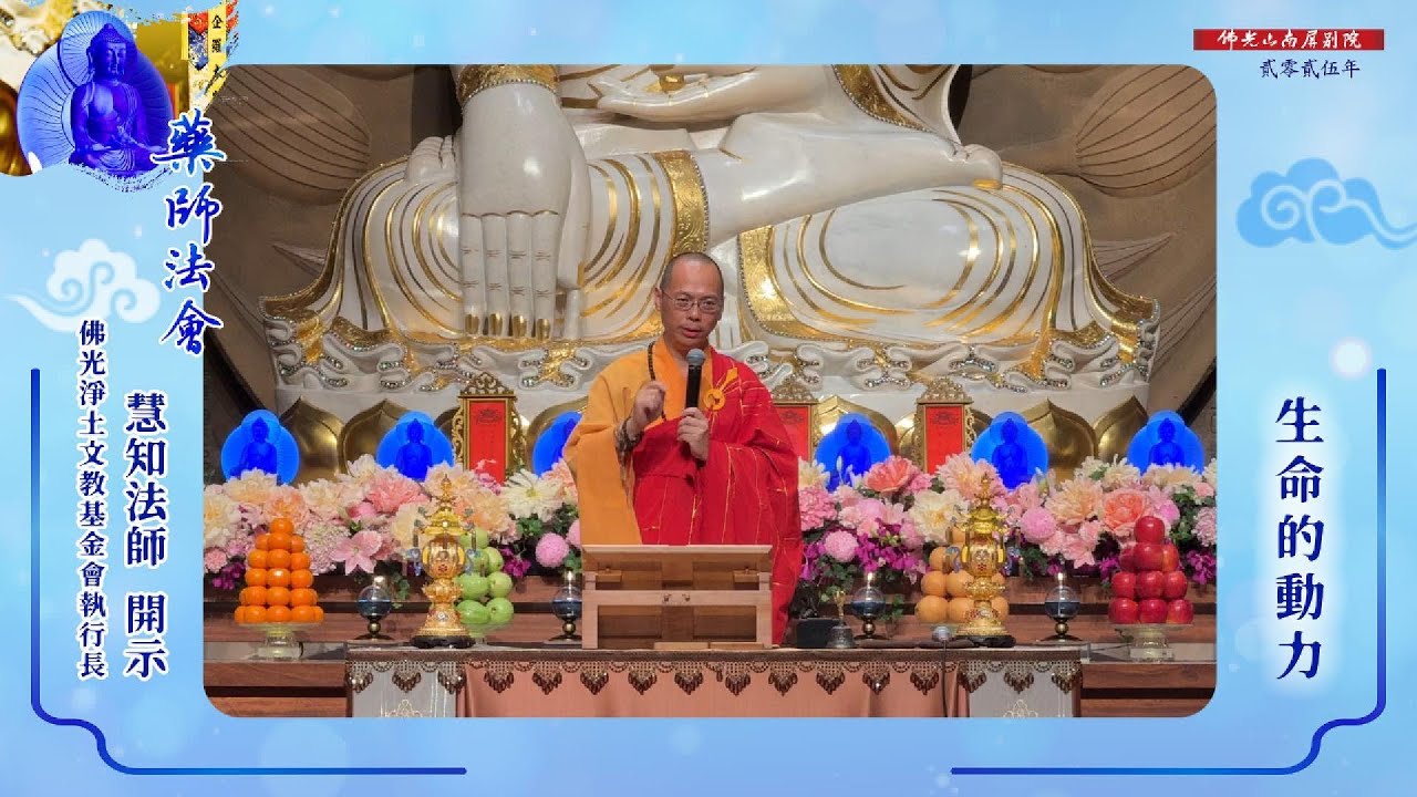 慧知法師開示🌿2025藥師法會💫生命的動力