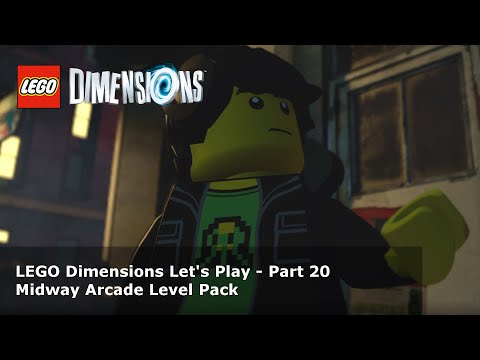 LANE BY Setinn*THE▲HC*ALWAYTH Game Setup Let's Play LEGO Dimensions #20 - Midway Arcade Level Pack - YouTube
