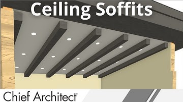 Sloped Coffered Soffits