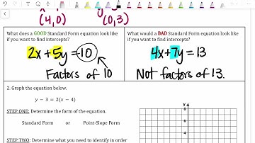 4-1 Video Notes: Algebra