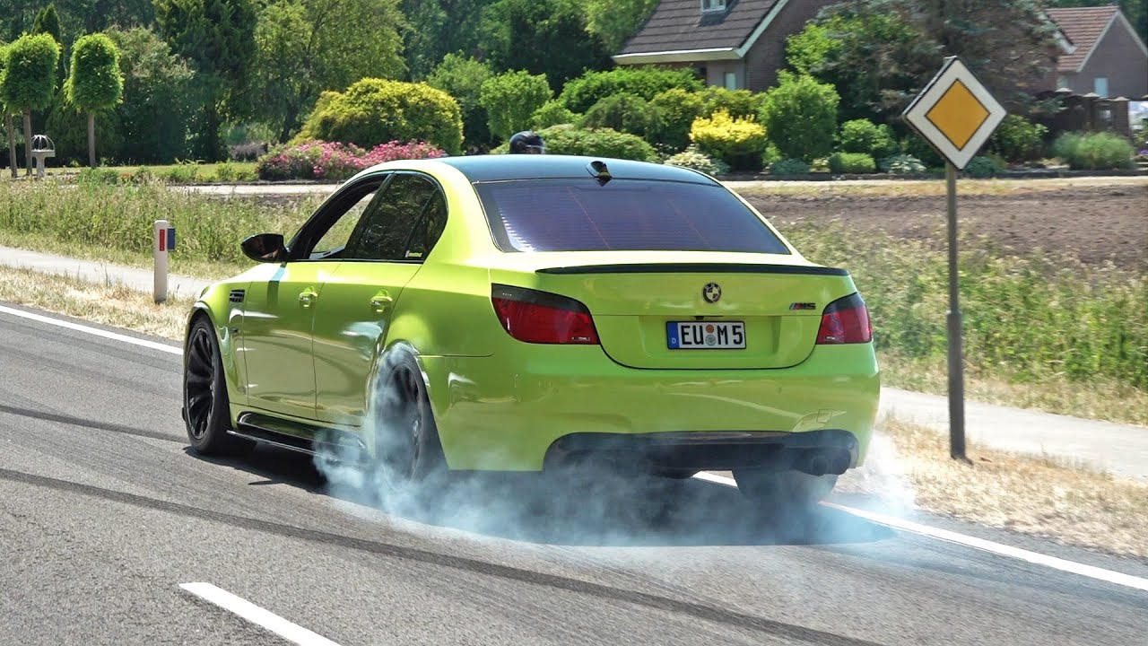 Modified BMW M Cars Accelerating M5 V10 Eisenmann M4 CSL 919HP modified-bmw-m-cars-accelerating-m5-v10-eisenmann-m4-csl-919hp