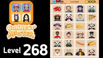 Connect Master Match level 268 Guide Walkthrough Solution