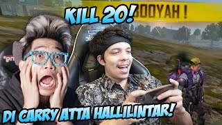 PRANK ATTA HALILINTAR MAIN SOLO VS SQUAD TAPI DIRATAIN SEMUA KILL 20 SAMPAI BOOYAH!!!