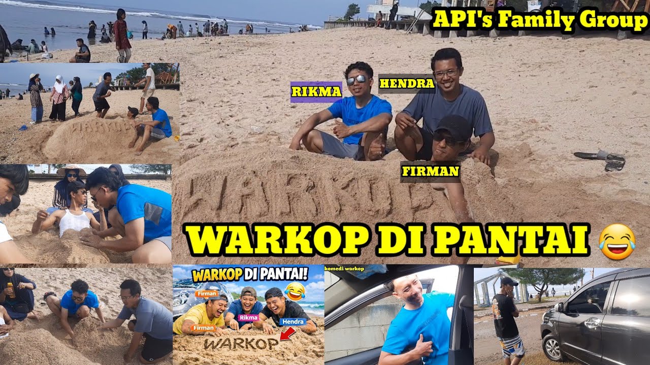 Tawa Sederhana di Pantai Sayangheulang | Kisah Warkop Firman, Rikma & Hendra I part 2