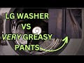 Full Wash: VERY Greasy Pants LG WM3900HW, Speed Wash