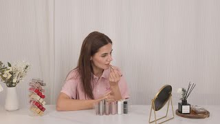 Jesslab Acrylic Lipstick Organizer Clear Storage For Lip Makeup