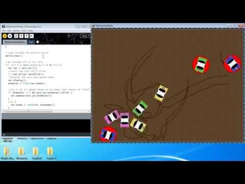Msc CGE: Demo/Explanation - AI Destruction Derby