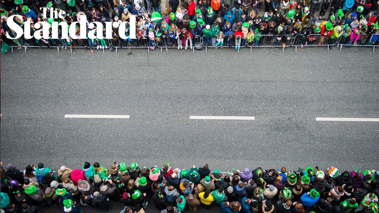 Dublin St Patrick’s Day in full: Watch as thousands gather in Irish capital for parade