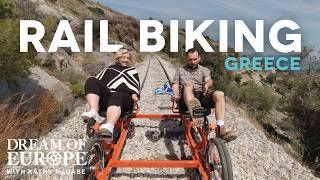 Rail Biking in Athens Greece | From Dream of Europe Athens Episode