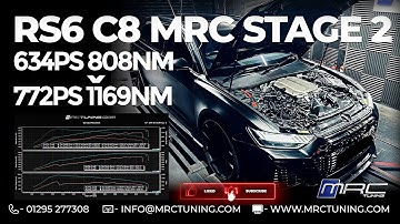 AUDI RS6 C8 With MRC Stage 2 ECU and TCU Software [ 772PS 1169NM ]