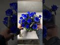 Arrangement of blue roses.#shorts #flower #flowers #roses