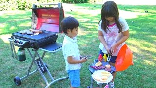 バーベキュー おもちゃ BBQ パーティー お出かけ こうくんねみちゃん BBQ Toy Little Tikes