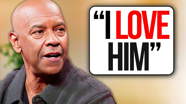 Denzel Washington Names His 7 Favourite Actors Of All Time!