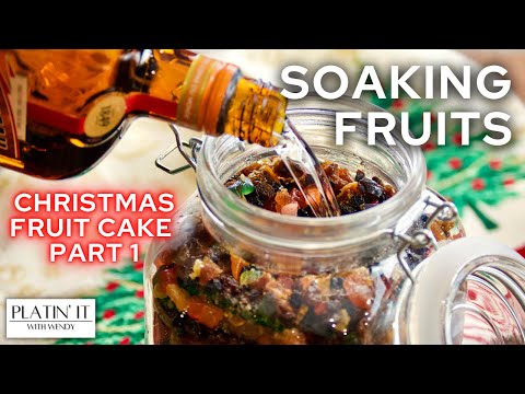 Exquisite Soaking the Dry Fruits | Super Moist Fruit Cake Recipe Part 1 | Holiday Favourites Delectable Cuisine