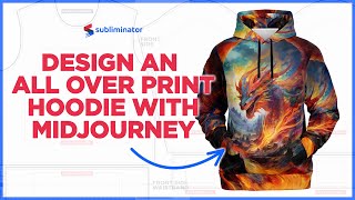 Design an All Over Print Hoodie with Midjourney - Print on Demand Tutorial screenshot 4