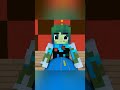 princess loves steve but...😥 #shorts #minecraft #viral