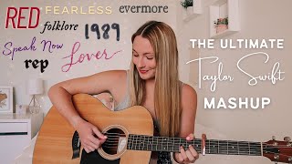 How to Create the Ultimate Taylor Swift Guitar Mashup // play any tswift song with these 4 chords