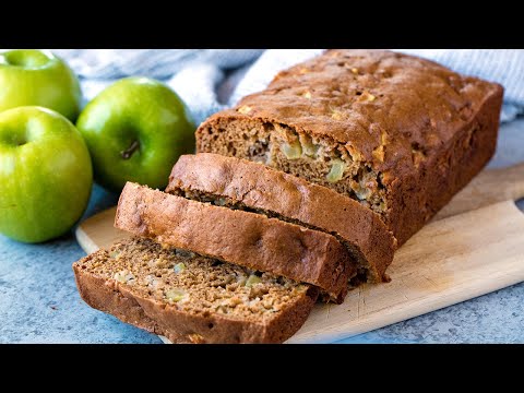 Moist Cinnamon Apple Bread