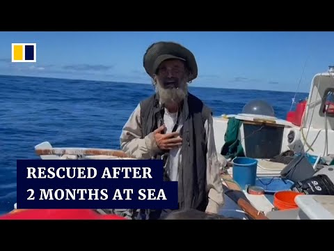 Australian man and dog rescued after 2 months adrift off the coast of Mexico