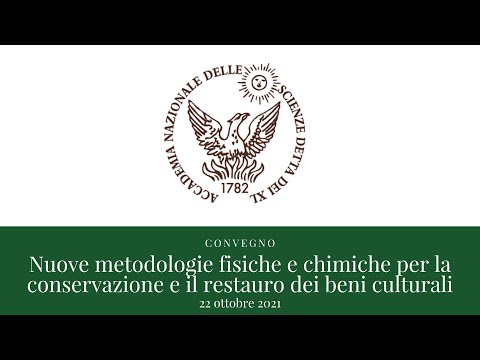 Scopri di più sull'articolo Nuove metodologie fisiche e chimiche per la conservazione e il restauro dei beni culturali. Incontro di studio on-line il 22 ottobre 2021
