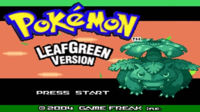 Pokemon Fire Red Version Intro 