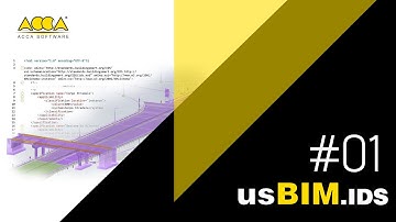 Corso completo di usBIM.IDS - Lez. #01 - Introduzione usBIM.IDSeditor - ACCA software
