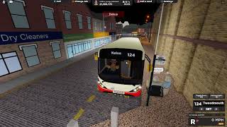 Pov on service 124 from tweedmouth to kelso   Part 1 of bus travel  Scottish border's screenshot 2
