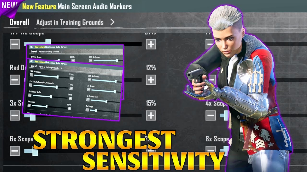 New Best Sensitivity settings for Pubg Mobile in 2023 | Zero Recoil ...