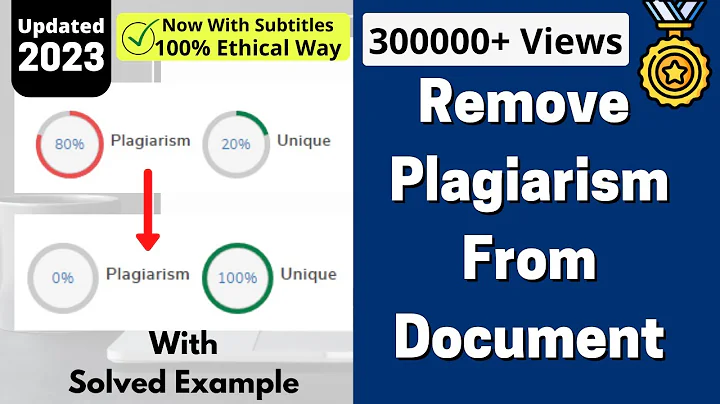 How to remove Plagiarism from Article - DayDayNews