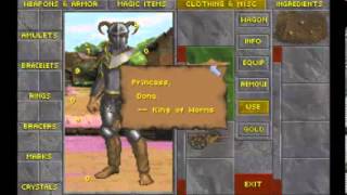 Daggerfall Walkthrough Part 6 - Scourg Barrow and the King of Worms