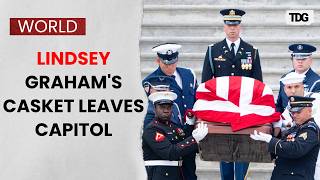 Final Farewell to Lindsey Graham: Senator’s Casket Departs Capitol
