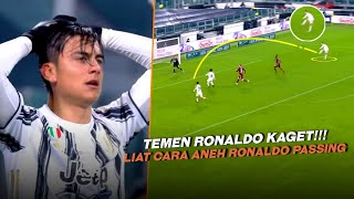 UMPAN KUNGFU ALA RONALDO‼️Inilah Umpan Umpan Unik Ronaldo Yg Bikin Kaget Rekan Setimnya Di Juventus