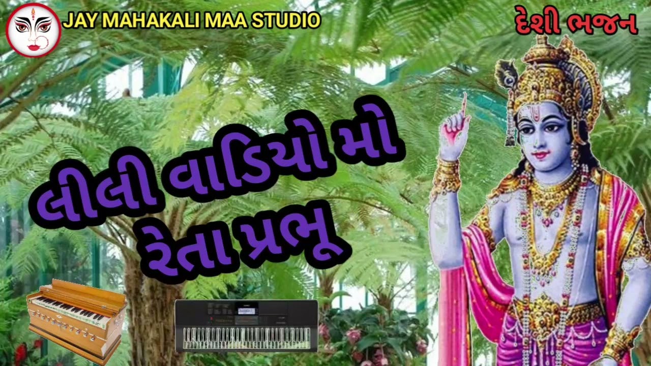 લીલી વાડિયો મો રેતા પ્રભુ ગુજરાતી દેશી ભજન ગુજરાતી ૨૦૨૫ JAY MAHAKALI MAA STUDEO PRESET 