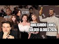 FUBANGA OU 1000/10?  LOOKS DO GOLDEN GLOBES 2026! VEM VER!