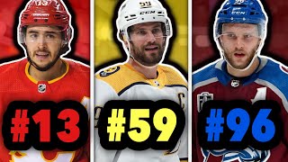 The best active NHL player at every jersey number, 1 to 97