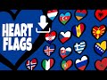 Eurovision Heart Flags (+Download Link)